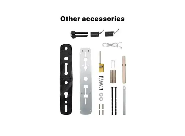Smart Door Lock Moes WDL-T9P-EN Wi-Fi, 3D Face Recognition, Fingerprint, HD Camera, Black, 9 image