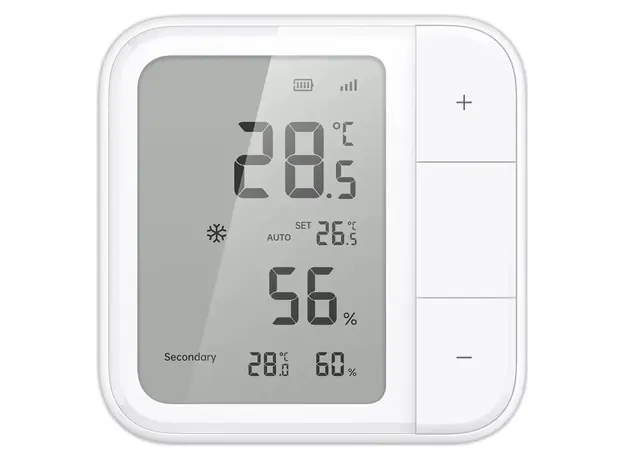 Climate Sensor Aqara Climate Sensor W100, 3.4" LCD, Thread/Zigbee, Matter, White