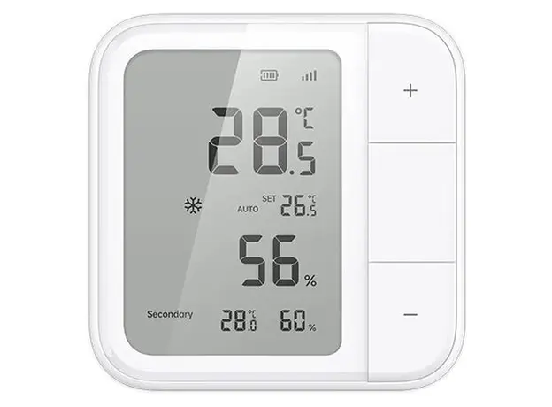 Climate Sensor Aqara Climate Sensor W100, 3.4" LCD, Thread/Zigbee, Matter, White, 2 image