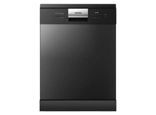 Dishwasher Toshiba DW-14F7(B)-CIS, 14 Place Settings, 8 Programs, Inverter, Black