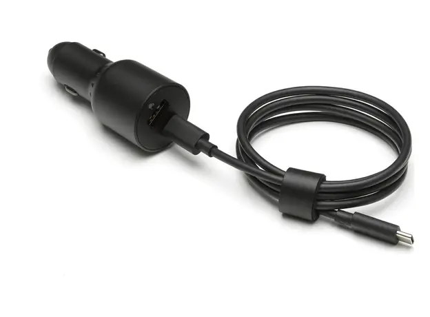 Drone Accessory DJI 65W Car Charger, USB-C + USB-A, PD/PPS