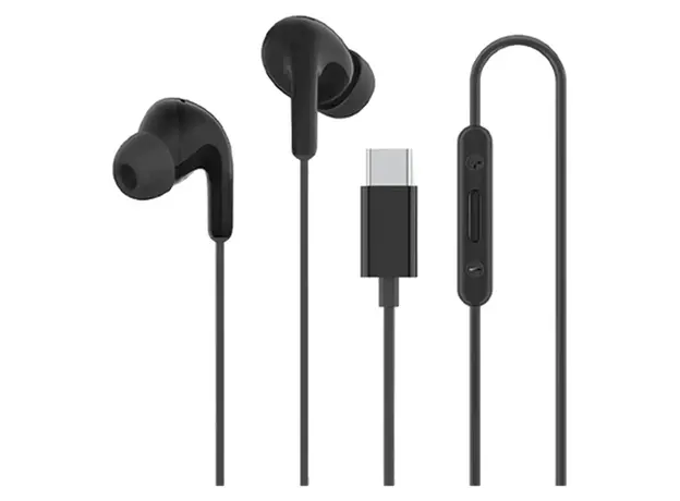 Earphones Xiaomi Type-C Earphones, In-ear, USB Type-C, with Microphone, Black