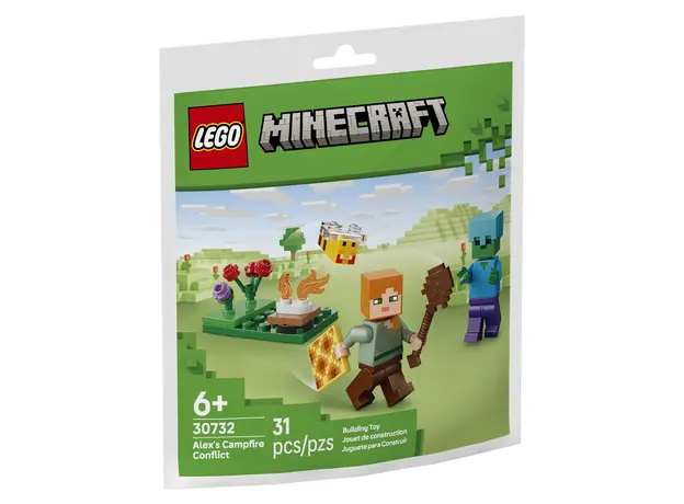 LEGO Constructor Minecraft Alex's Campfire Conflict 30732, 2 image
