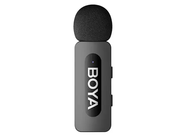Microphone BOYA BY-V30 2.4 GHz Dual-Channel Wireless Microphone System, 2 TX + USB-C RX + Charging Case, Black, 2 image