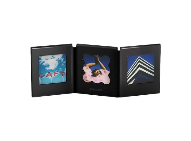 Photo Frame Polaroid Go Acrylic Multiframe, for 3 Photos, Black