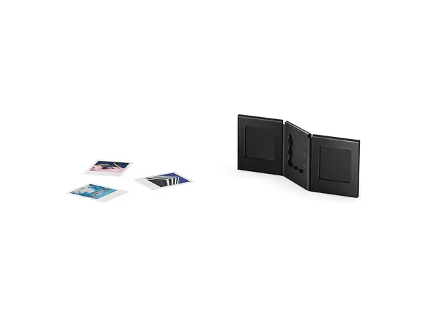 Photo Frame Polaroid Go Acrylic Multiframe, for 3 Photos, Black, 3 image