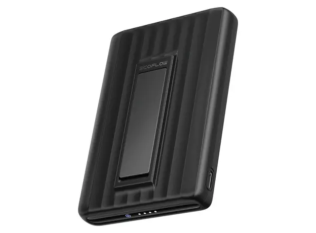 Power Bank EcoFlow RAPID Mag 10000mAh, 7.5W Magnetic Wireless, 30W USB-C, Black