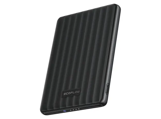 Power Bank EcoFlow RAPID Mag 5000mAh, 20W USB-C, 7.5W Magnetic Wireless Charging, Black, 2 image