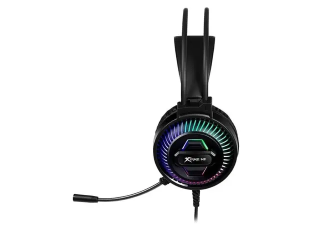 Headset Xtrike Me GH-510 Wired Gaming Headset, USB, RGB, 50mm, Black, 3 image
