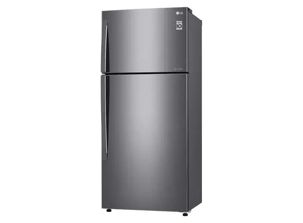 Refrigerator LG GN-C752HQCM.ADSQMER Top Freezer, 509 L, Smart Inverter, LinearCooling, DoorCooling+, Dark Graphite Steel, 2 image