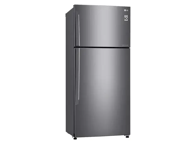 Refrigerator LG GN-C752HQCM.ADSQMER Top Freezer, 509 L, Smart Inverter, LinearCooling, DoorCooling+, Dark Graphite Steel, 3 image