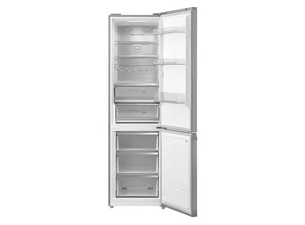 Refrigerator Toshiba GR-RB500WE-PMJ(49) Bottom Freezer, 388 L, 201x59.5x66 cm, Inverter, Metal Cooling, A++, 35 dB, Silver, 4 image