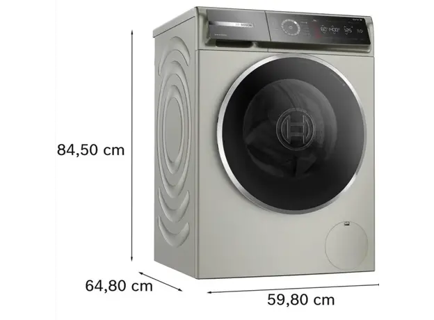 Washing machine Bosch WGB2441XME, 4 image