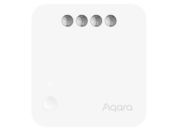 Smart Relay Module Aqara Single Switch Module T1 No Neutral SSM-U02, Zigbee 3.0, White