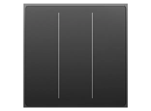Smart Switch Moes WS-SF-EU3-GY-MS Star Feather Wi-Fi Smart Switch, 3 Gang, Neutral Wire, Grey