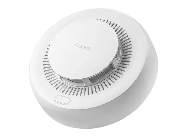 Smoke Detector Aqara Smoke Detector, Zigbee, 85dB Siren, White, 2 image
