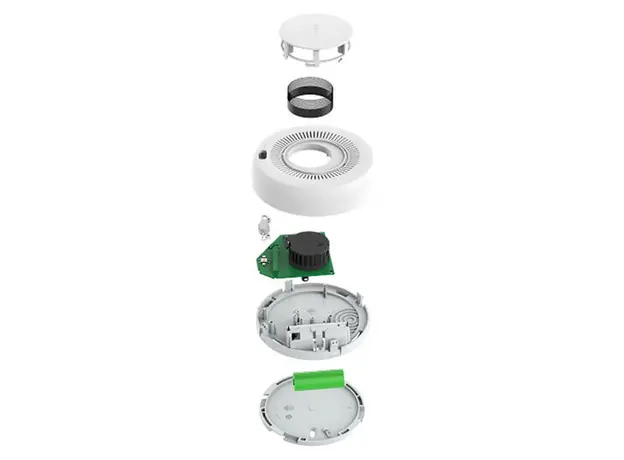 Smoke Detector Aqara Smoke Detector, Zigbee, 85dB Siren, White, 4 image