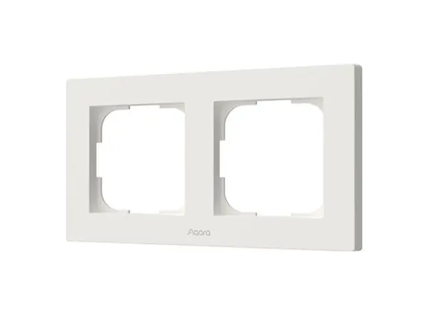Switch Frame Aqara Switch Frame H2 EU 2 Gang, 2-Gang, White