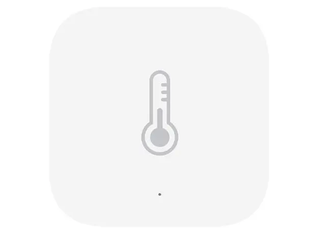 Temperature and Humidity Sensor Aqara Temperature and Humidity Sensor T1 TH-S02D, Zigbee 3.0, CR2032, White