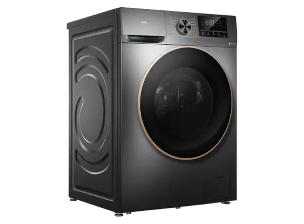 Washing machine with dryer TCL C2110WDG, 10/6 kg, 1200 RPM, Direct Drive, steam washing, dark gray