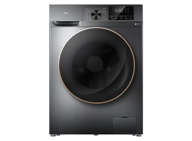 Washing machine with dryer TCL C2110WDG, 10/6 kg, 1200 RPM, Direct Drive, steam washing, dark gray, 2 image