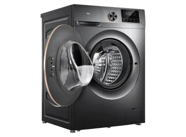 Washing machine with dryer TCL C2110WDG, 10/6 kg, 1200 RPM, Direct Drive, steam washing, dark gray, 4 image