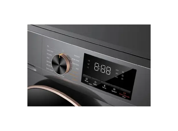Washing machine with dryer TCL C2110WDG, 10/6 kg, 1200 RPM, Direct Drive, steam washing, dark gray, 8 image