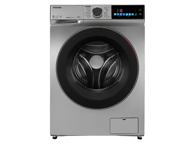 Washing Machine Toshiba TW-BN80C2UZ(SK), 7 kg, 1200 rpm, Inverter, 40 cm, Silver, 2 image