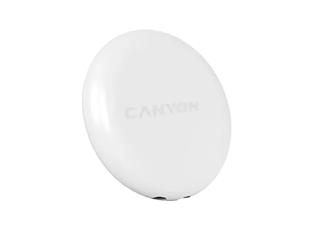 Bluetooth Tracker CANYON OnTag 1 CNE-4XPT01SW, Apple Find My, 4-Pack, IP66, White, 4 image