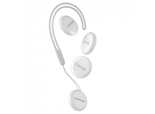 Bluetooth Tracker CANYON OnTag 1 CNE-4XPT01SW, Apple Find My, 4-Pack, IP66, White