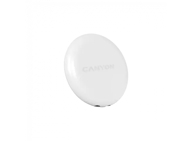 Bluetooth Tracker CANYON OnTag 1 CNE-PT01SW, Apple Find My, IP66, CR2032, White, 3 image