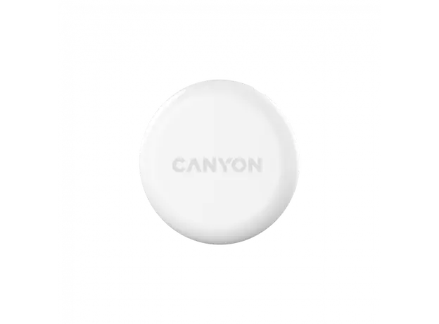 Bluetooth Tracker CANYON OnTag 1 CNE-PT01SW, Apple Find My, IP66, CR2032, White, 4 image