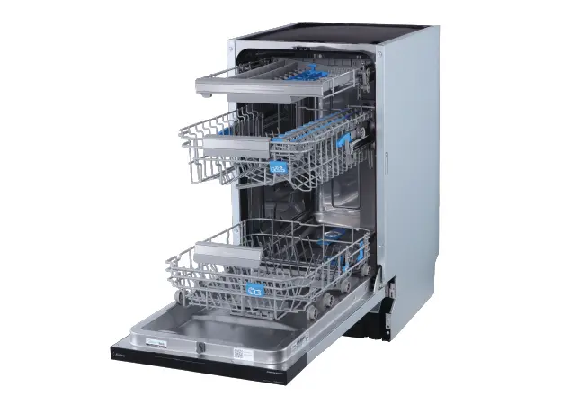 Built-in Dishwasher Midea MDWB-4529TQ, 45 cm, 10 Place Settings, 9 Programs, Wi-Fi, Ion DishFresh, 3 image