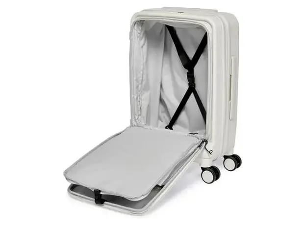 Luggage Acer Barcelona Carry-on Luggage 20", with Laptop Compartment, Shell White (GP.LUG11.00A), 4 image