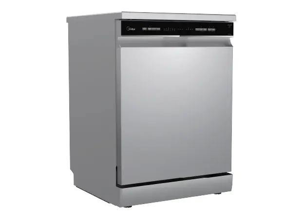 Dishwasher Midea MFD60S050S, 12 Place Settings, 60 cm, Class A, 49 dB, Silver, 2 image