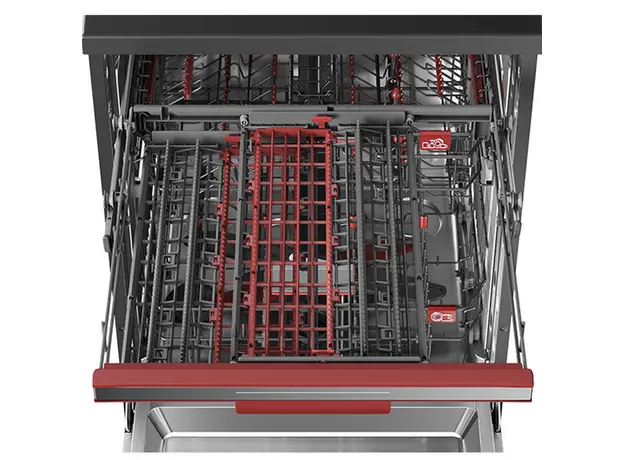Dishwasher Toshiba DW-16F1(BS)-CIS ORIGIN CLEAN, 16 Place Settings, 60 cm, Inverter, Steam, Black, 5 image