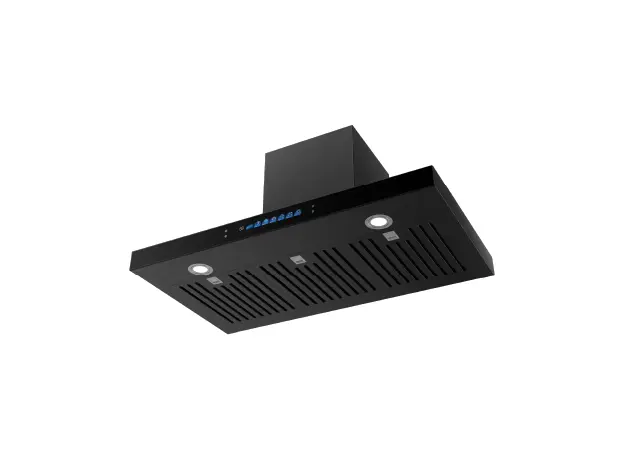 Cooker Hood Midea MH-980B, 90 cm, 800 m³/h, Touch Control, Black, 5 image