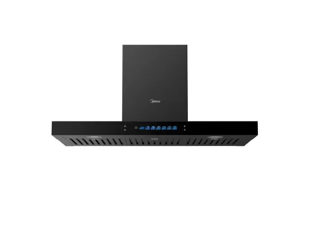 Cooker Hood Midea MH-980B, 90 cm, 800 m³/h, Touch Control, Black