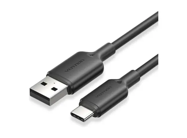 Cable Vention CTQBF USB 2.0 to USB Type-C Cable 1m Black, 2 image