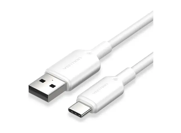 Cable Vention CTQWF USB 2.0 to USB Type-C Cable 1m White