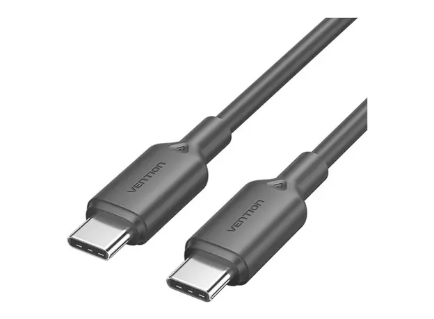 Cable Vention TRCBF USB 2.0 Type-C 60W PD Cable 1m Black, 2 image