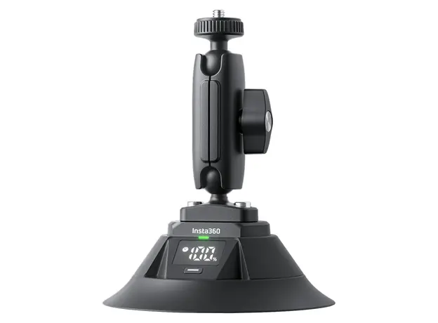 Camera Mount Insta360 Electric Suction Cup Mount, Electric Suction Cup with Double Ball Head