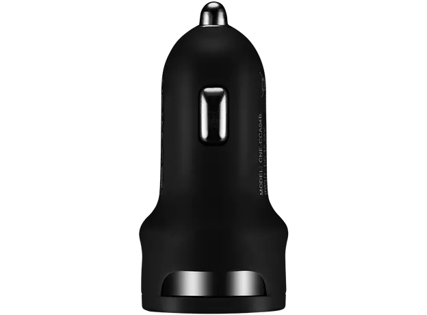 Car Charger CANYON C-04 CNE-CCA04B, 2x USB-A, 2.4A, 12/24V, Black, 2 image
