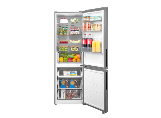 Refrigerator Midea MDRB548MME46 Space Master, 401 L, Total No Frost, E, 186 cm, Stainless Steel, 4 image