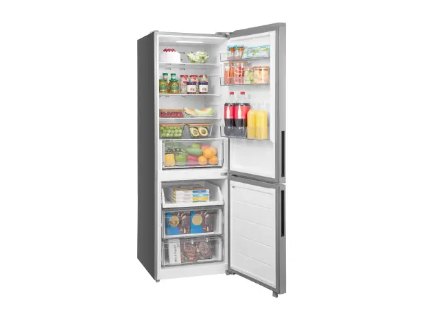 Refrigerator Midea MDRB548MME46 Space Master, 401 L, Total No Frost, E, 186 cm, Stainless Steel, 5 image
