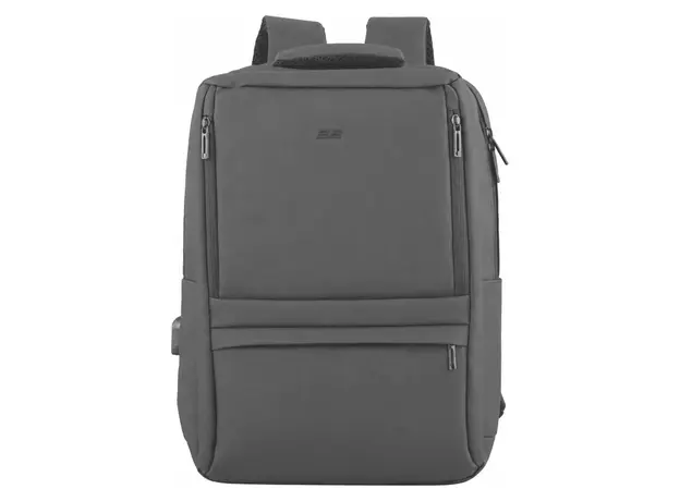 Laptop Bag 2E Impulse 15.6/16" Laptop Backpack 2E-BPT7416BK, 13 L, USB Port, Black, 2 image