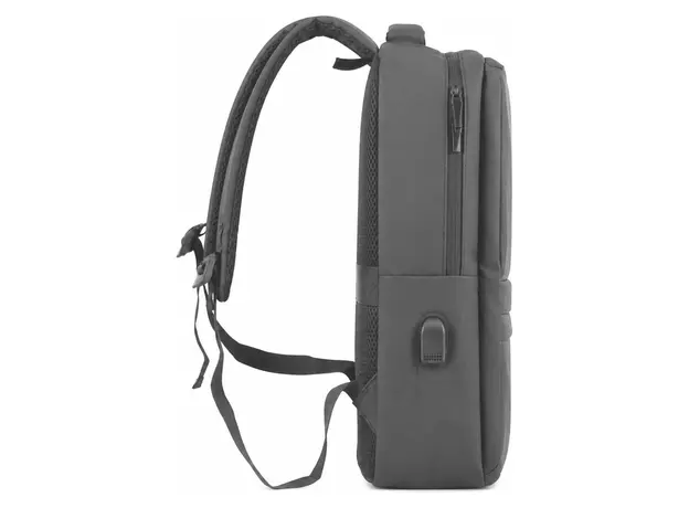 Laptop Bag 2E Impulse 15.6/16" Laptop Backpack 2E-BPT7416BK, 13 L, USB Port, Black, 4 image