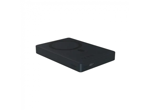Power Bank CANYON OnPower 511 CNS-CPB511B, 10000mAh, Magnetic Wireless 10W, USB-C PD 20W, Aluminium, Interstellar Black, 2 image