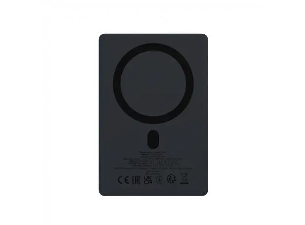 Power Bank CANYON OnPower 511 CNS-CPB511B, 10000mAh, Magnetic Wireless 10W, USB-C PD 20W, Aluminium, Interstellar Black, 4 image