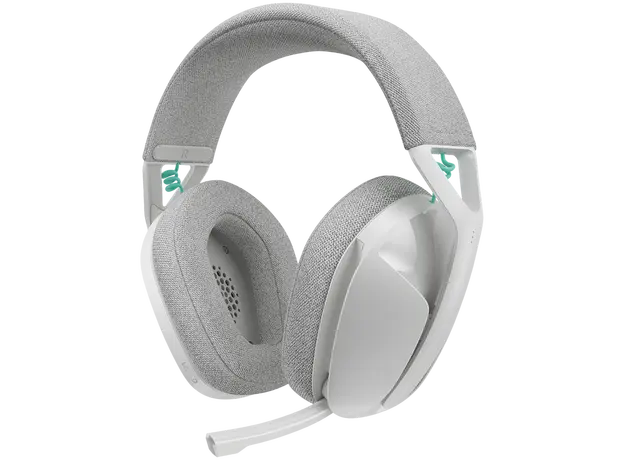 Headset Logitech G321 LIGHTSPEED 981-001569 Wireless Gaming Headset, 2.4GHz/Bluetooth 5.2, 40mm, White